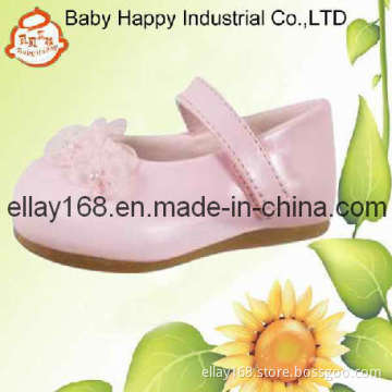 Fashion Pink Leather Baby Shoes (BH-J194)